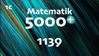 Matematik 5000 1c 1139 [upl. by Leelah]