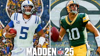 Colts vs Packers Week 2  Madden 25  Full Game Simulation [upl. by Waers555]