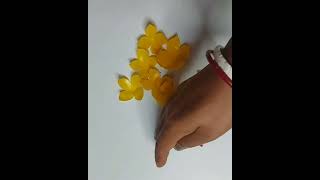 make crystal flowers 🌹with plastic bottes viral youtubeshorts lifehacks ytshots [upl. by Galatia]