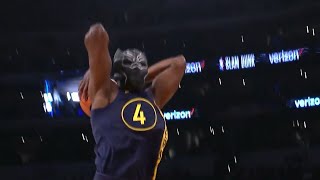 Victor Oladipo Black Panther Mask Dunk [upl. by Namrehs]