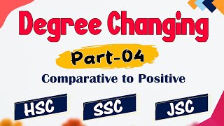 Convert Superlative to Positive and Comparative  Degree of Adjective  Transformation  Part 2 [upl. by Karil]