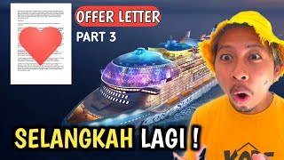 OFFER LETTER DARI KAPAL PESIAR ROYAL [upl. by Oca]