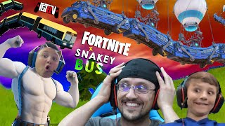 FORTNITE x SNAKEY BUS FGTeeV Bonus Content during Good Old Quarantine Days [upl. by Gally]