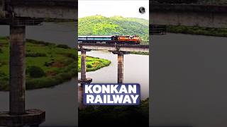 Konkan Railway Mumbai to Goa  Ratnagiri konkanrailway geography shorts [upl. by Eidoc72]