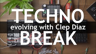 Techno Break evolving with Clep Diaz  8 bars Filter Modulation Ducking Techniques for Techno [upl. by Barbur]