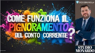 FattiRimborsarecom  Come Funziona Il Pignoramento Del Conto Corrente [upl. by Hertberg674]