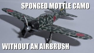 How to make a mottle camo pattern without an airbrush first method [upl. by Zimmerman]