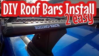 DIY Rhino Rack Install How to install Rhino Rack Vortex Bars on a MR Triton [upl. by Konrad]