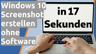 Windows 10 Screenshot erstellen ohne Software [upl. by Anirtap]