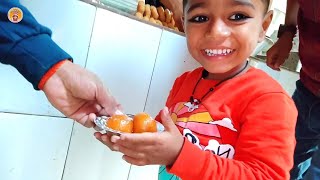 गुलाब जामुन 😋  Gulab Jamun  Shivansh Prajapati Vlog [upl. by Enylrac]