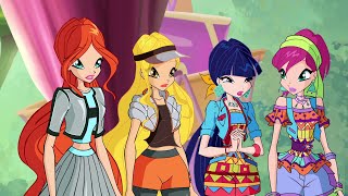 MQ Winx Club 7x13  Butterflix Transformation HindiInstrumental [upl. by Divad]