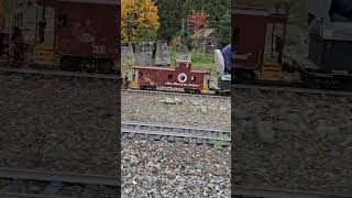 Kittitas County Railroad History Assoc train at Skykomish WA [upl. by Butterfield]