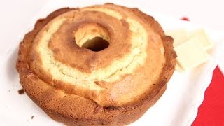 White Chocolate Pound Cake Recipe  Laura Vitale  Laura in the Kitchen Episode 719 [upl. by Artenehs]