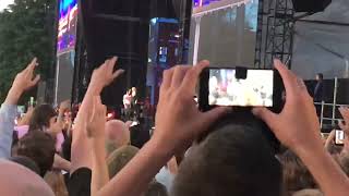 EMINEM  ‘Love The Way You Lie’ ft Skylar Grey LIVE PERFORMANCE 2018 REVIVAL TOUR  Goffertpark 🇳🇱 [upl. by Sucramrej553]