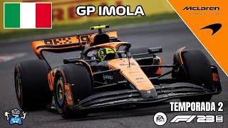 🟠MODO TRAYECTORIA MCLAREN CON SEBASTIÁN MONTOYA GRAN PREMIO DE IMOLA🟠 [upl. by Aneekas]