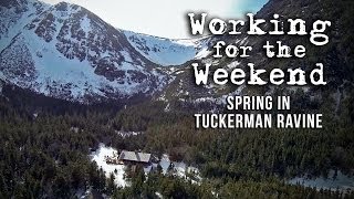 Working For The Weekend 6 Spring in Tuckerman Ravine [upl. by Lekkim]