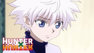 Killuas Theme Plays for the First Time  Hunter X Hunter [upl. by Ker]