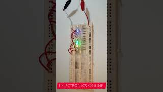 RGB LED Multi color LED 5mm 3v  I Electronics Online [upl. by Elleda]