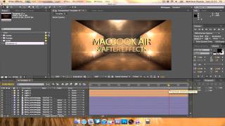 After Effects on the MacBook Air i7 [upl. by Marcellus7]