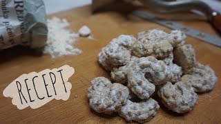 RECEPT  Vanilkové rohlíčky [upl. by Ettenav]