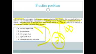 Hypoxemia hypoxia and Aa gradient for USMLE step 1 [upl. by Linehan34]