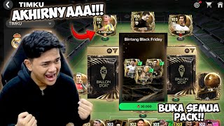 OPEN 30000 TOKEN BLACK FRIDAY PACK AKHIRNYA GOAT NOMOR 1 WANGI PARAH CUYYY   EA FC MOBILE 25 [upl. by Tracey]