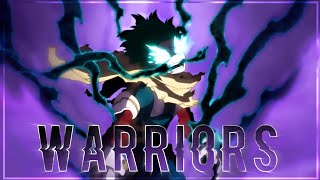 MIDORIYA VS SHIGARAKI 💥 WARRIOR  AMV  MY HERO ACADEMIA S7 [upl. by Lorenzo445]