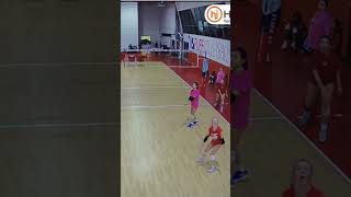 well hello there foryou volleyball funny funnysports viralvideo [upl. by Selassie]