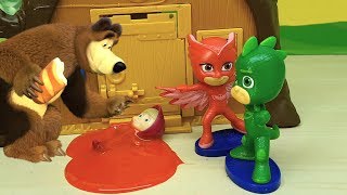 I PJ MASKS SUPER PIGIAMINI ALLA RICERCA DEI VEICOLI RUBATI  Peppa Pig Topolino  Pat e Masha [upl. by Ojaras]