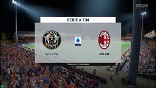 Fifa 22  Venezia vs AC Milan  Leao  Mbappé  Haaland  Sané  Serie A 20212022 [upl. by Omsare787]