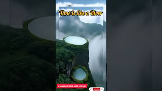 Time is like a rive🌊⏳ytshorts viraltemple devbhoomi trending river inspirationalquotes [upl. by Arand]