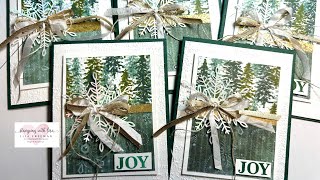 5 Christmas Cards in 30 minutes with Boughs of Holly [upl. by Aelahs699]