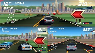 Horizon Chase Turbo  Local Multiplayer  Split Screen Gameplay  3 Players  Windows [upl. by Annabelle888]