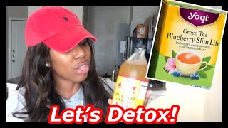 LOSE 10 POUNDS IN A MONTH WITH APPLE CIDER VINEGAR  DETOX TEA [upl. by Nelag]