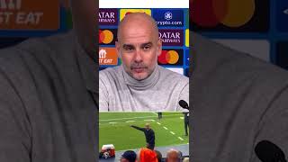 quotI Want To Harm Myselfquot Pep Guardiola Jokes After 33 Man City Tie Against Feyenoord pepguardiola [upl. by Koffman]