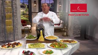 Meet Emeril’s homemade 🍝 pasta machine  Pasta amp Beyond [upl. by Yauqaj]