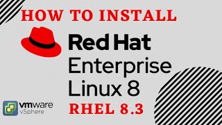 How to Install Redhat Enterprise Linux 8 RHEL 8  VMware  Step by Step 2021 [upl. by Watt505]