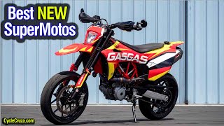 Top 10 Best Street Legal Supermoto Bikes NEW 2024 [upl. by Atims]