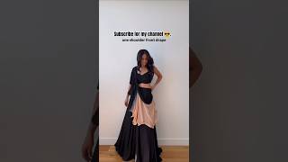 Fancy lehenga dress Rupata style 😍 New fashion dress lehenga black engagementdressshortvideo [upl. by Skutchan661]