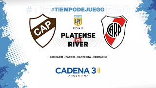 🔴 EN VIVO  PLATENSE vs RIVER PLATE  Liga Profesional  Fecha 17  Cadena 3 Argentina [upl. by Baggott773]