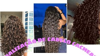 FINALIZAÇÃO DE CABELO CACHEADOcurtacomenta e compartilhe para novos vídeos ❤️❤️❤️ [upl. by Korfonta461]