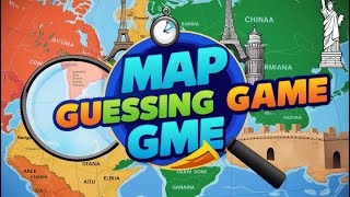 Test Your Geography Skills Map Guessing Game [upl. by Harbison147]