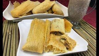 Tamales De Chorizo Con Queso  Deliciosa Receta [upl. by Arabrab]