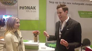 Phonak Discusses Marvel Hearing Aids Live at AuDacity 2018 [upl. by Nosle]