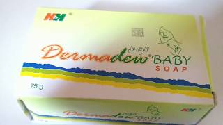 Dermadew baby soap similar to tedibar baby soap [upl. by Kohsa88]