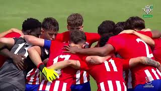 Final Copa de Campeones Juvenil Temporada 2324 Atlético de Madrid vs Betis DH [upl. by Lertnek]