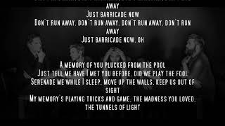 Editors  Barricades lyric video [upl. by Eisned]