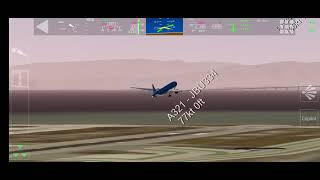 KLM 777300ER Takeoff From San Francisco International Airport [upl. by Bagley]