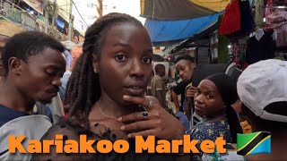 Market Vlog Trying Street Food In Tanzanian Largest Market [upl. by Artenahs388]