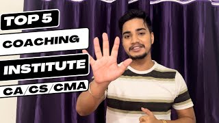 Top 5 coaching institute for CA CS CMA in Kolkata  Kolkata best coaching for CA CMA CS  2023 [upl. by Quinta]